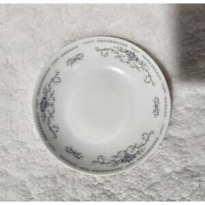 Diane Fine Porcelain China Small Plate Floral Design White 5.75" Made In Japan